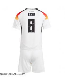 Billige Fotballdrakt Tyskland Toni Kroos #8 Replika Hjemmedraktsett Barn EM 2024 Kortermet (med bukser)